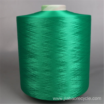 Customized Dyed Green Polyester Non-intermingled DTY Yarns